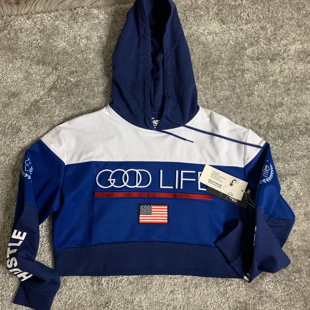 Good Life Cropped Hoodie